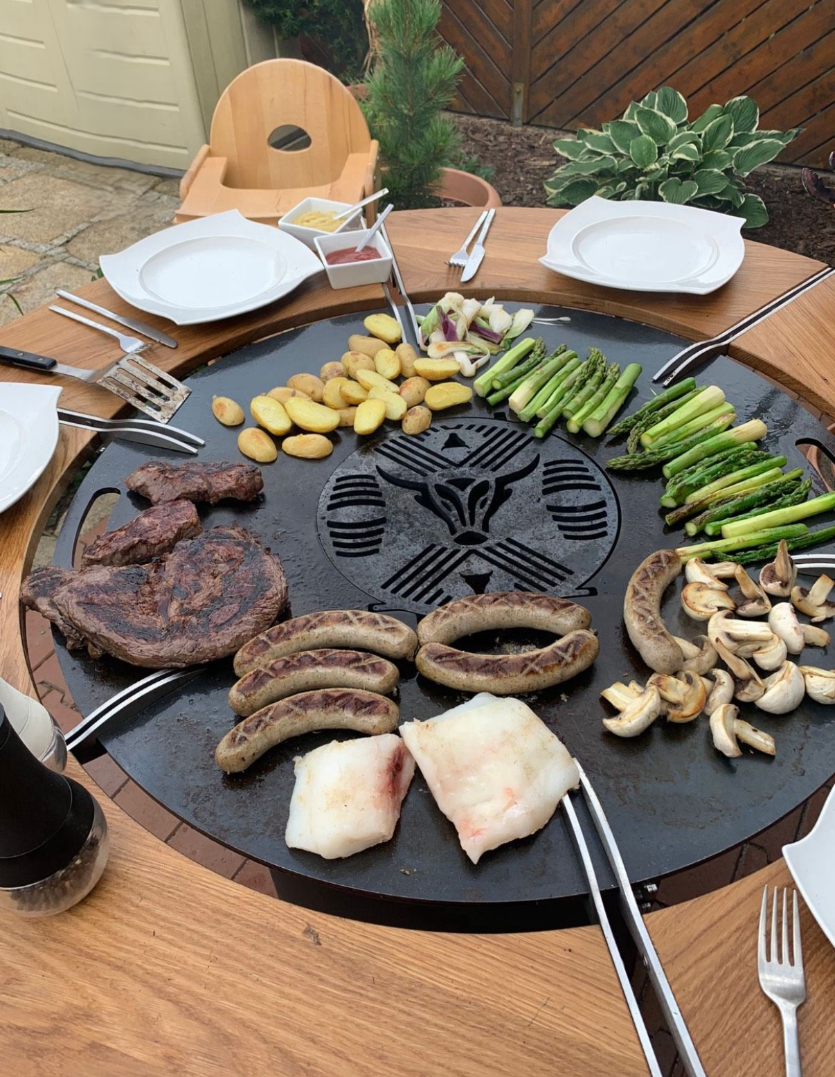 Grillplatte / Plancha Sets