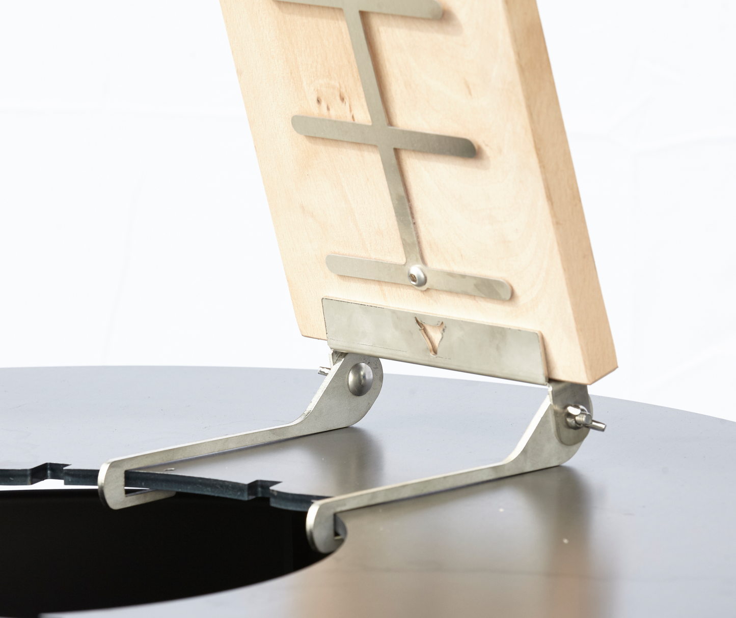 Flammlachsbrett mit Halter